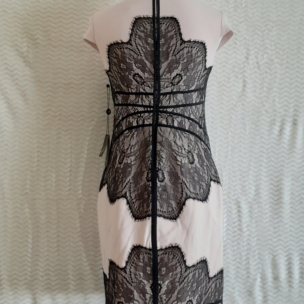 Adrianna papell sheath dress Size 4P New $30 - Picture 5 of 11
